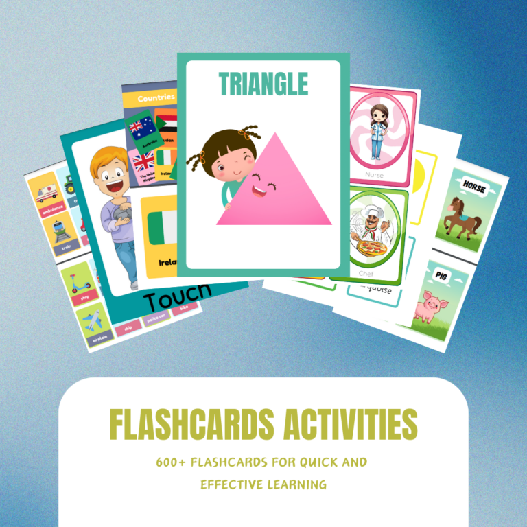 brainy bundle flashcards activites